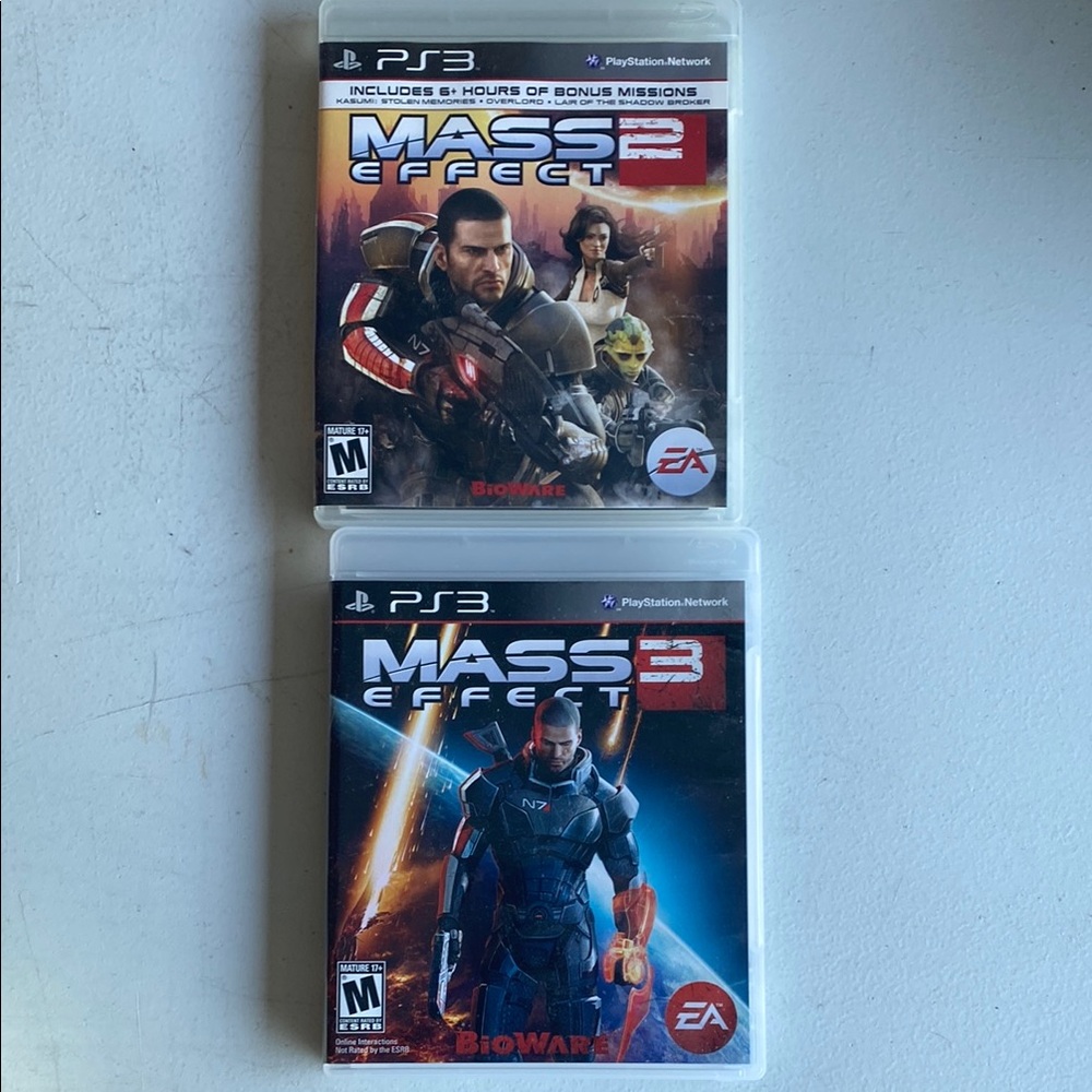 Sony Black Video Games Mass Effect Series for PS3